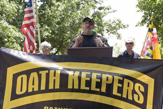 Stewart Rhodes, founder of the Oath Keepers.