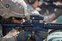 U.S. Army News | A soldier shoots an M4 in Afghanistan.