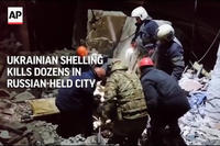 Ukrainian Shelling Kills Dozens in Russian-Held City