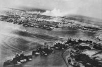 Japanese view of the Pearl Harbor attack in 1941.